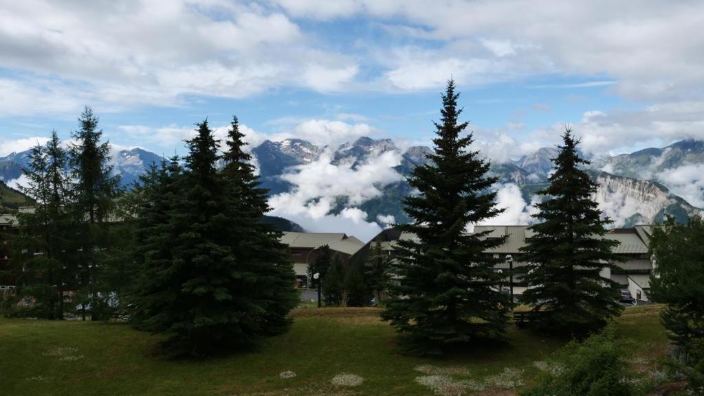 Appartement Dans Residence Du Roche Mantel -Alpes Huez Face A L'Alpexpress Eksteriør billede