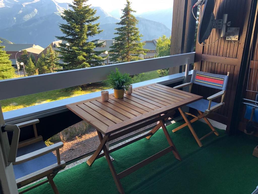 Appartement Dans Residence Du Roche Mantel -Alpes Huez Face A L'Alpexpress Eksteriør billede