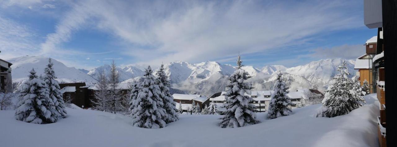 Appartement Dans Residence Du Roche Mantel -Alpes Huez Face A L'Alpexpress Eksteriør billede